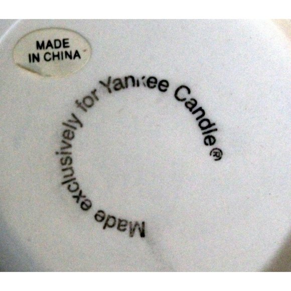 Yankee Candle Mini/Small Ceramic Plate Blue Winter - Picture 7 of 7